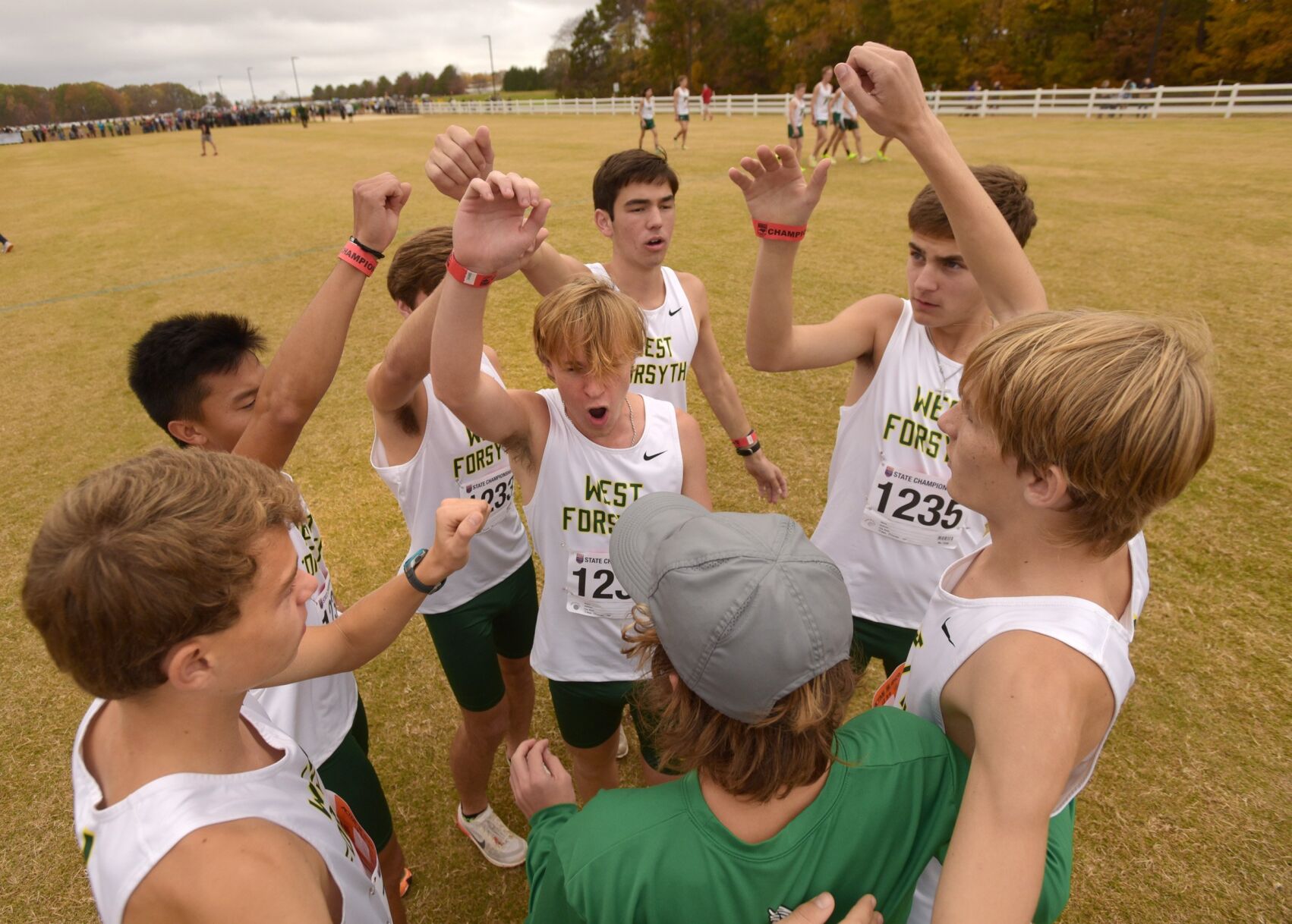 4A NCHSAA cross country championships